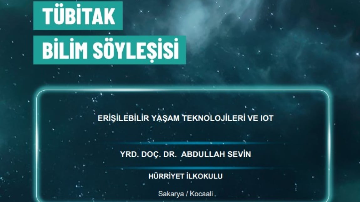 TÜBİTAK BİLİM SÖYLEŞİSİ