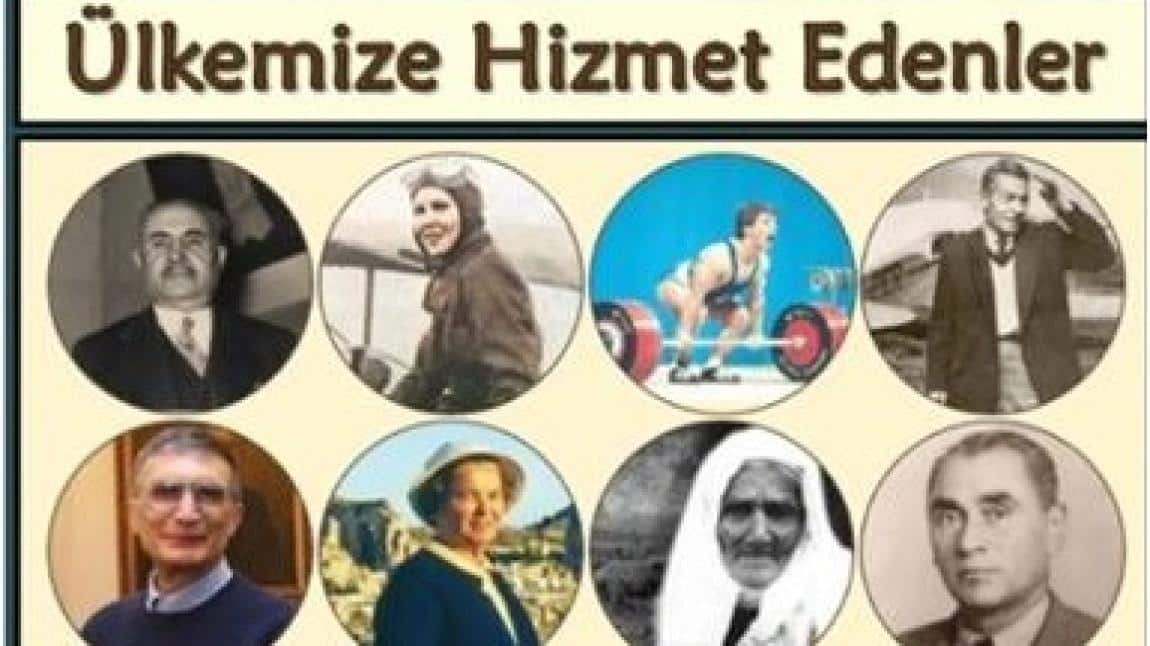 Ülkemize Hizmet Edenler